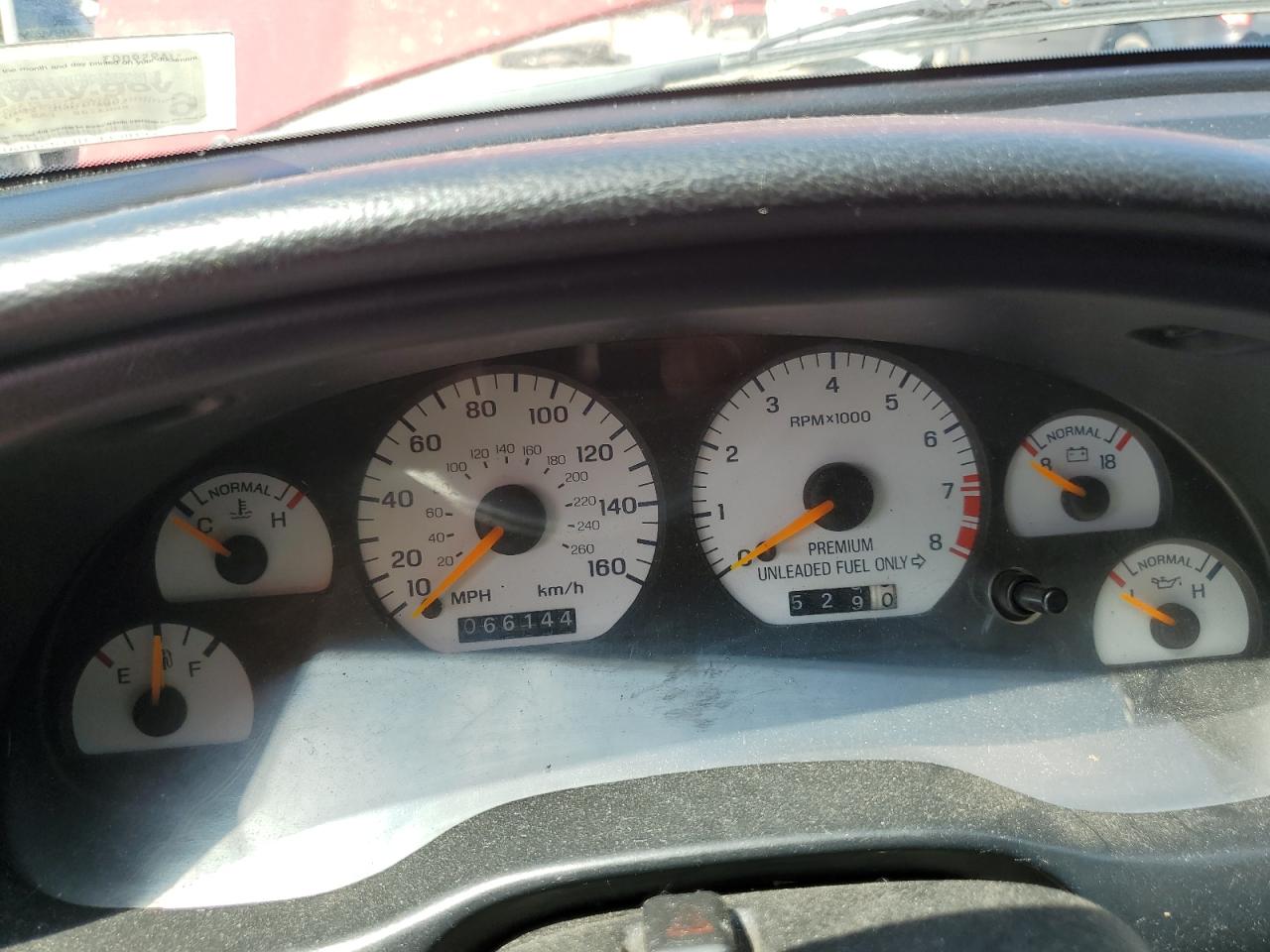 1996 Ford Mustang Cobra VIN: 1FALP47V4TF142070 Lot: 56528045