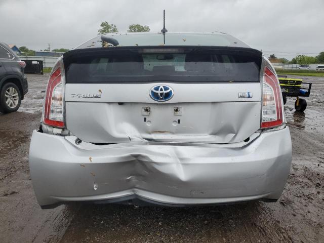  TOYOTA PRIUS 2012 Серебристый