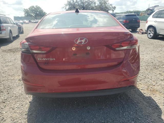  HYUNDAI ELANTRA 2017 Czerwony