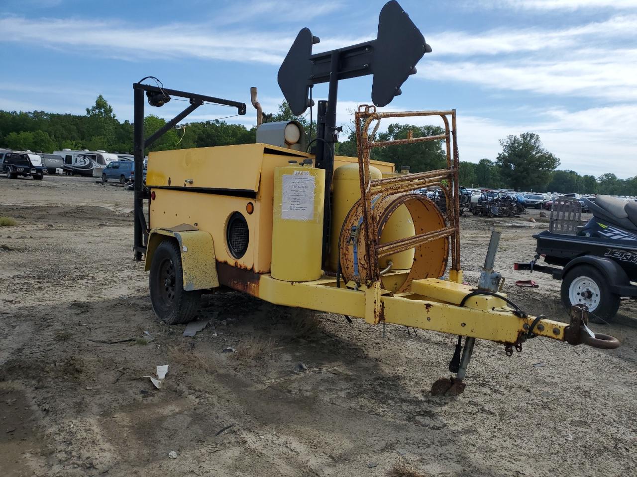 1998 Team Fenex F-101 Kp Manhole Support Trailer на продаже в Conway, AR - All Over
