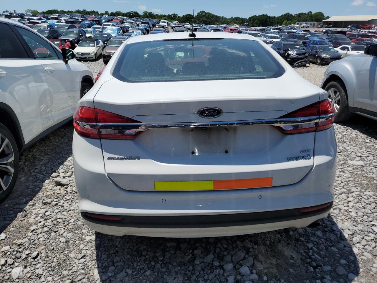 2018 Ford Fusion Se Hybrid VIN: 3FA6P0LU3JR281903 Lot: 54042875
