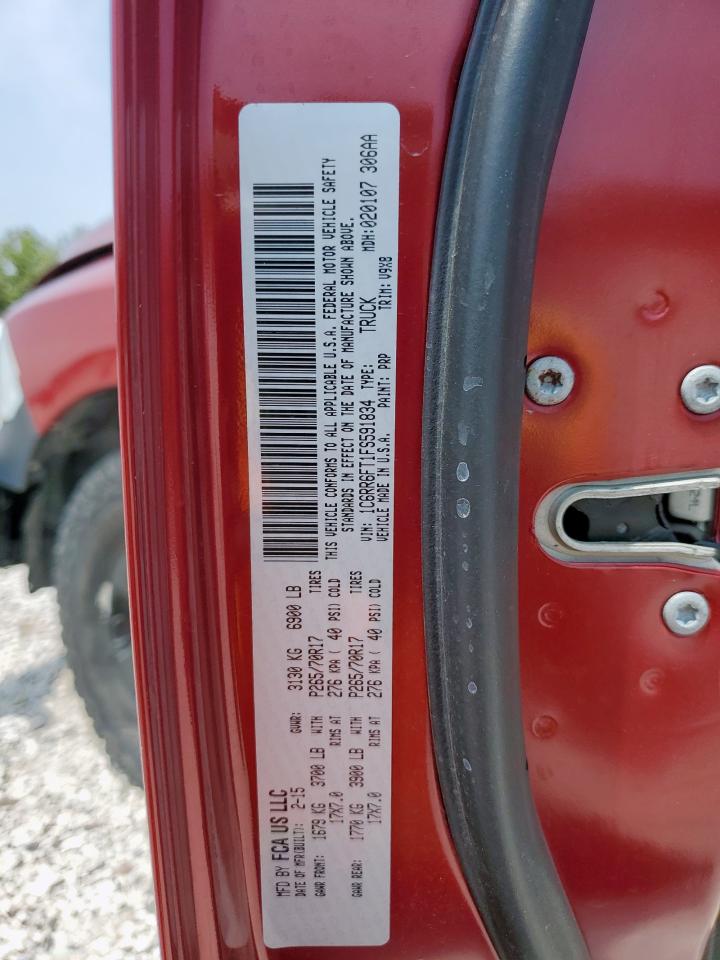 2015 Ram 1500 St VIN: 1C6RR6FT1FS591834 Lot: 57568075