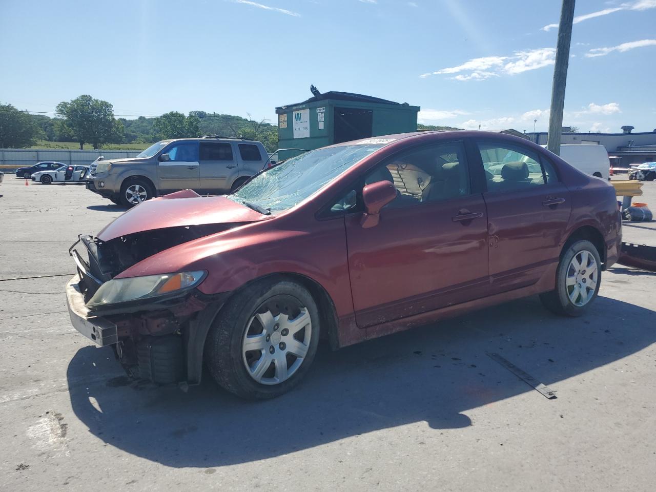 2010 Honda Civic Lx for Sale in Lebanon, TN - Front End