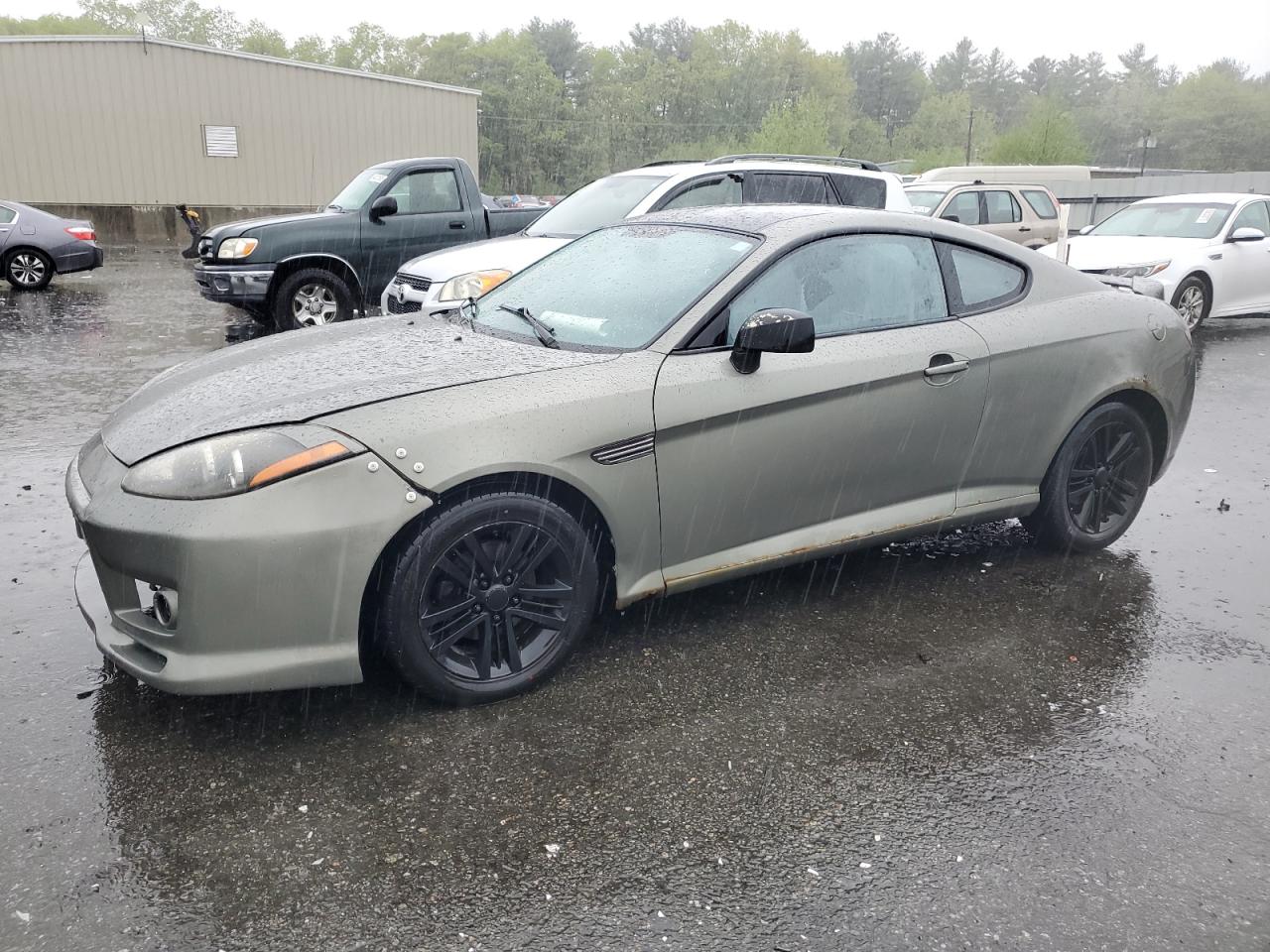 2008 Hyundai Tiburon Gs იყიდება Exeter-ში, RI - Front End