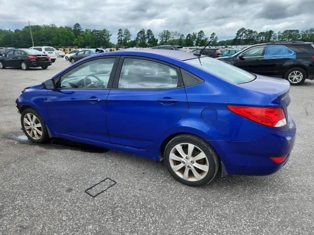  HYUNDAI ACCENT 2012 Granatowy