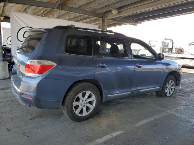  TOYOTA HIGHLANDER 2013 Blue