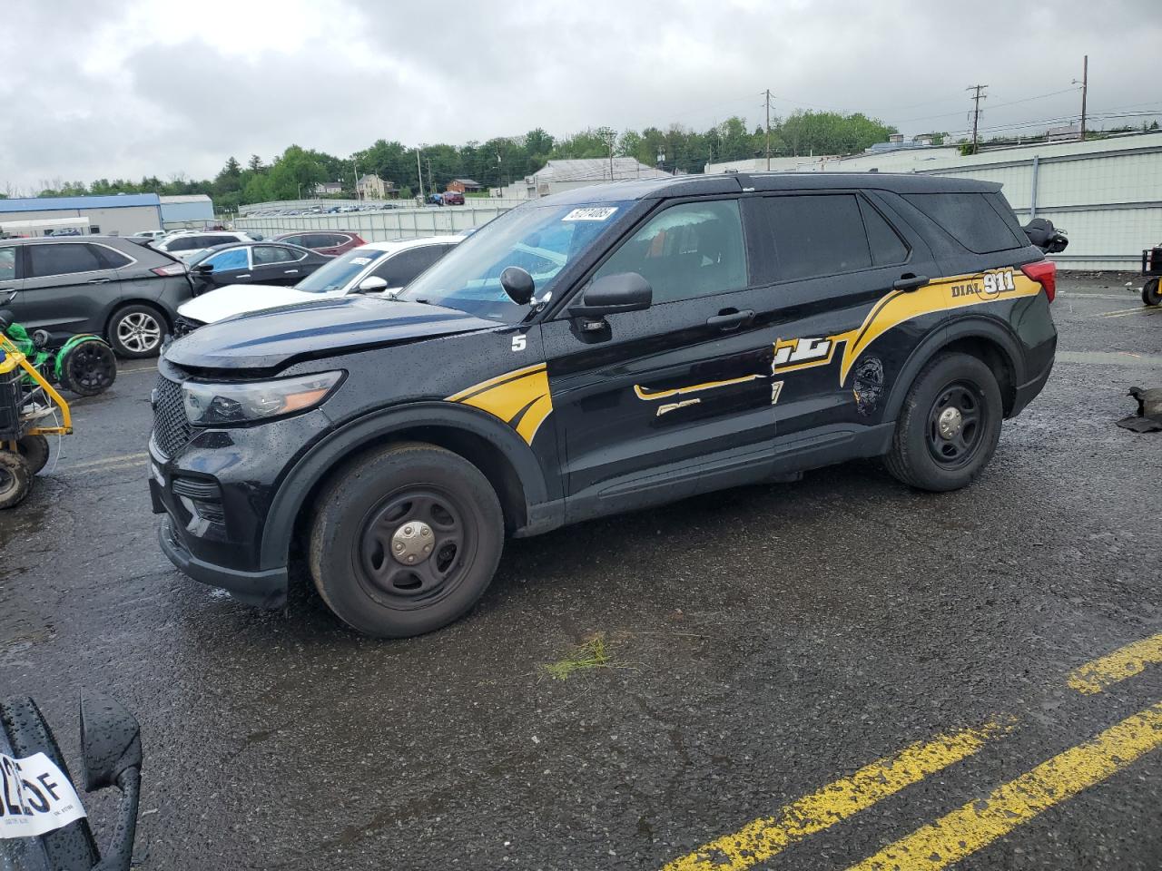 2021 Ford Explorer Police Interceptor na sprzedaż w Pennsburg, PA - Front End