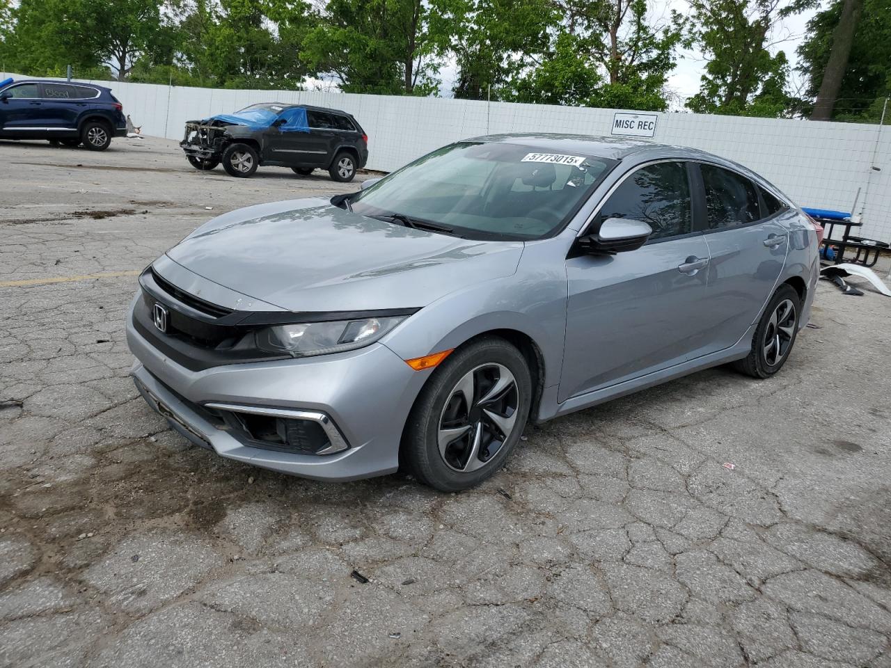 2019 Honda Civic Lx for Sale in Bridgeton, MO - Side