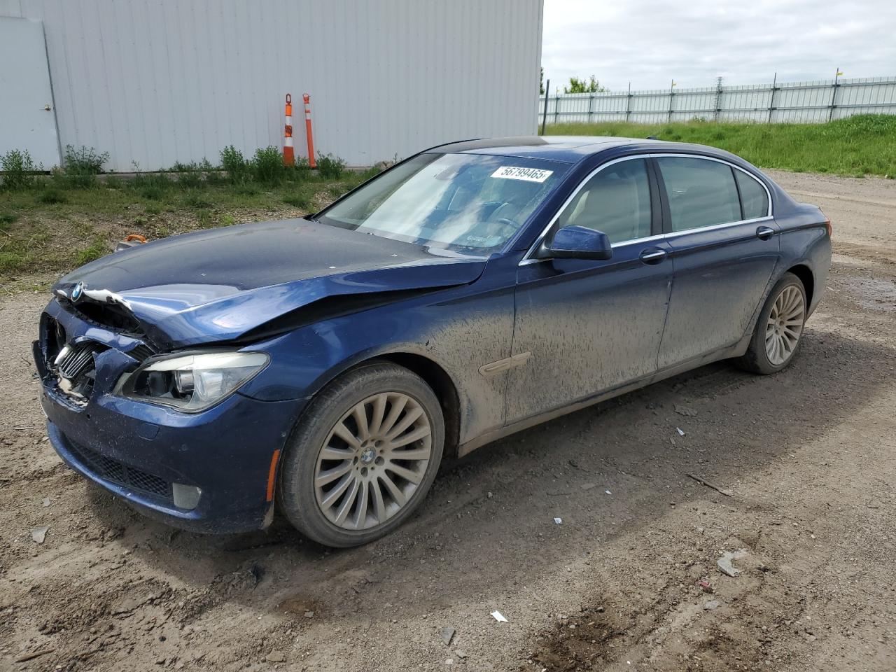 2010 Bmw 750 Li Xdrive იყიდება Portland-ში, MI - Front End