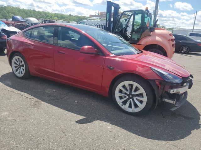  TESLA MODEL 3 2022 Czerwony