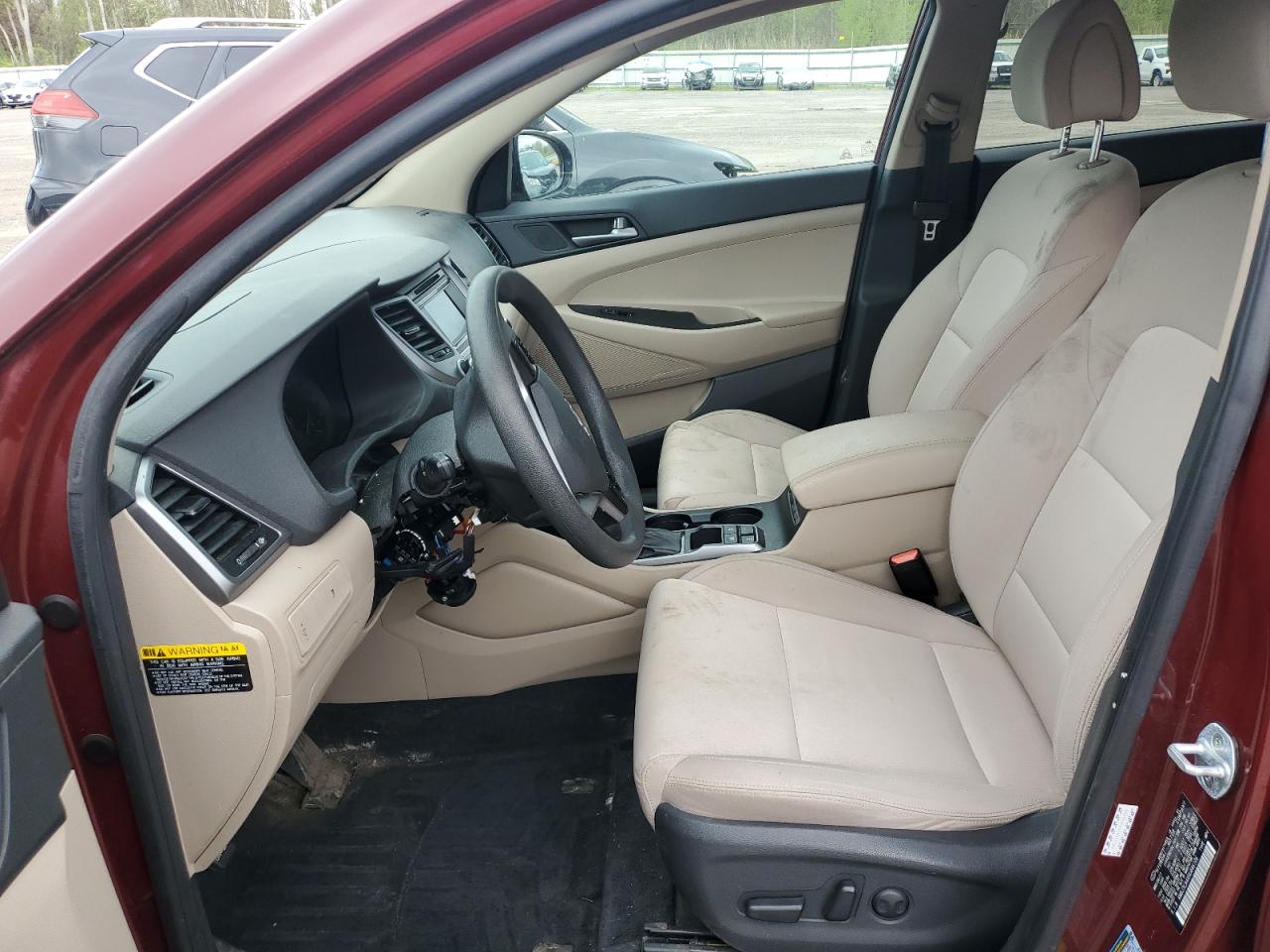 2017 Hyundai Tucson Limited VIN: KM8J3CA4XHU446106 Lot: 57029075