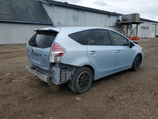 Crossovers TOYOTA PRIUS 2015 Blue