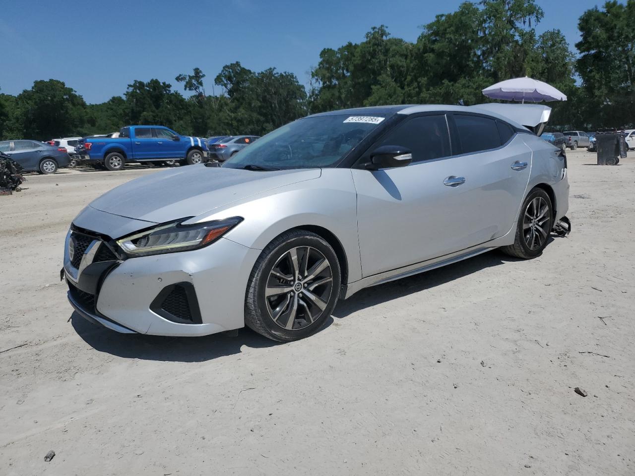 2019 Nissan Maxima S de vânzare în Ocala, FL - Rear End