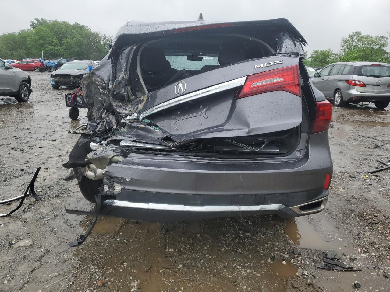 2019 Acura Mdx VIN: 5J8YD3H36KL008758 Lot: 56818095