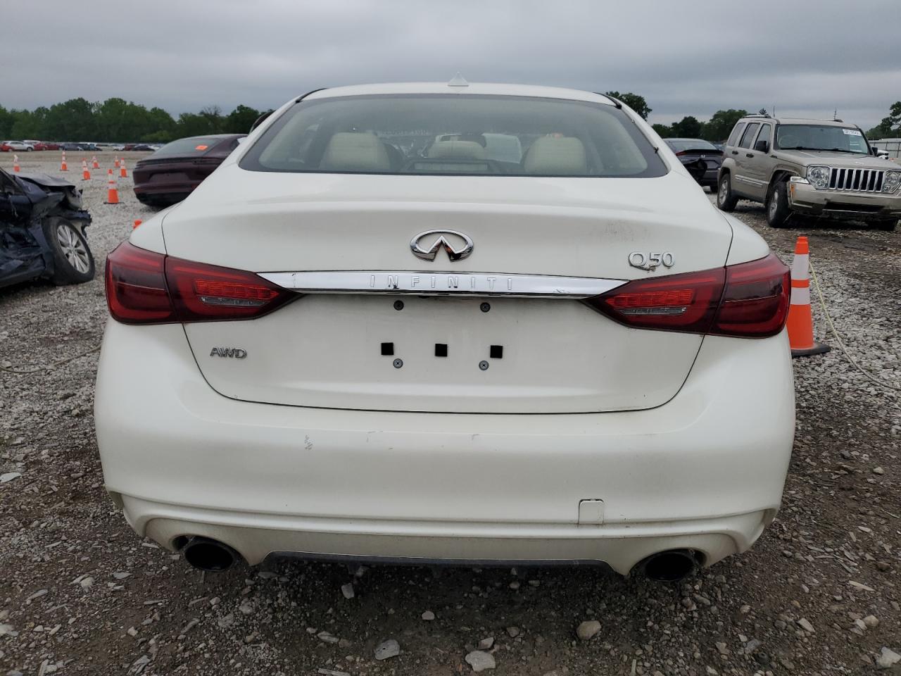 2018 Infiniti Q50 Luxe VIN: JN1EV7ARXJM442343 Lot: 58747465
