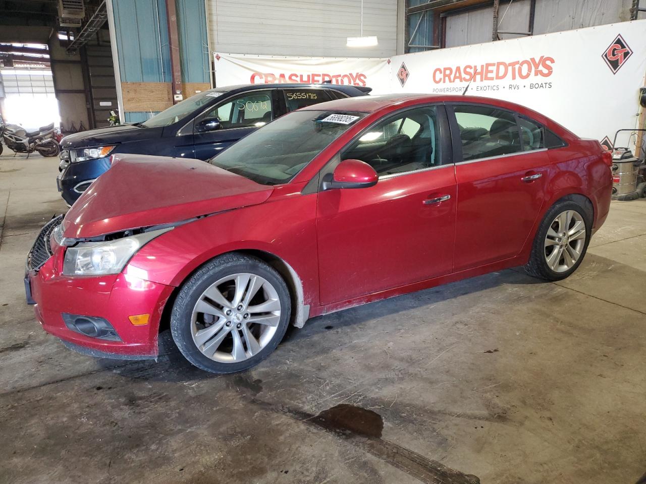 2011 Chevrolet Cruze Ltz en Venta en Eldridge, IA - Front End