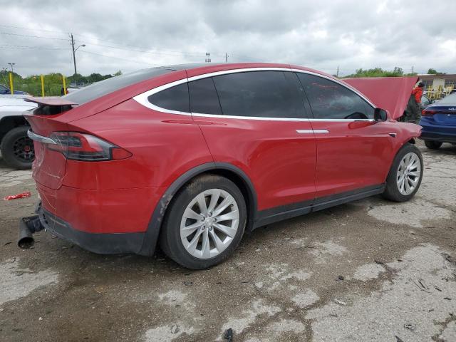  TESLA MODEL X 2020 Красный