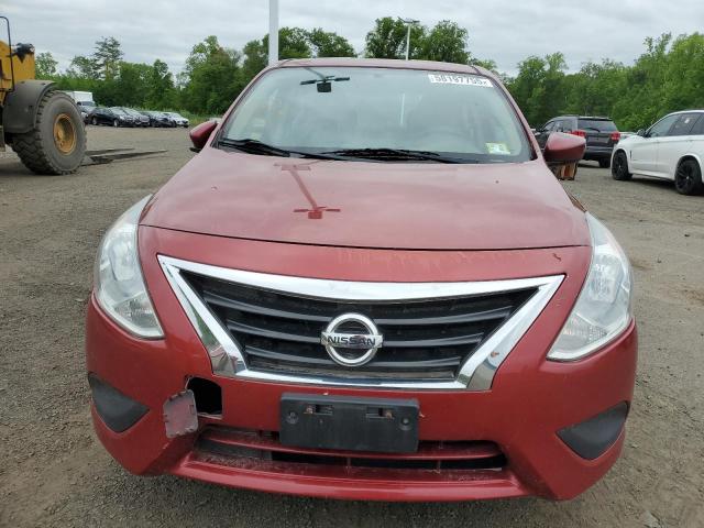  NISSAN VERSA 2017 Red
