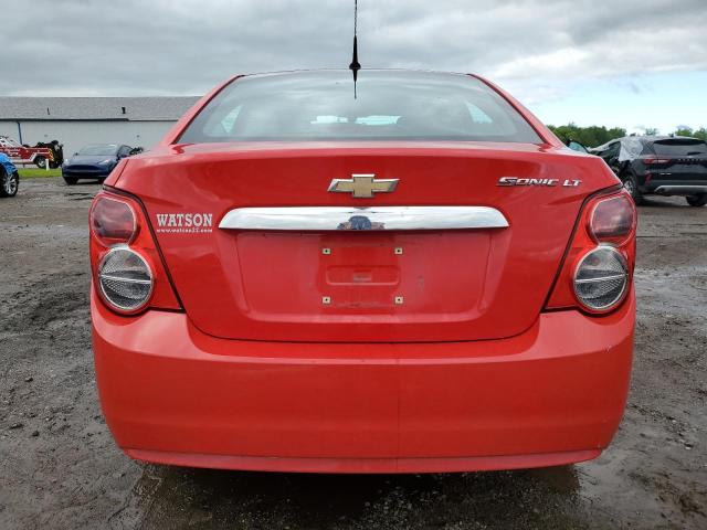  CHEVROLET SONIC 2014 Czerwony