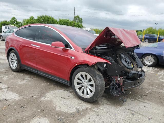  TESLA MODEL X 2020 Красный
