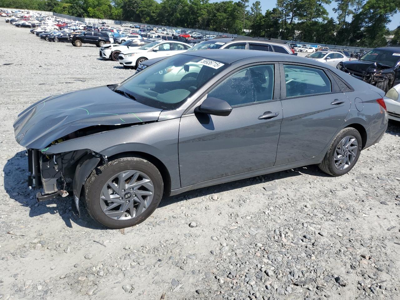 2024 Hyundai Elantra Blue zu verkaufen in Byron, GA - Front End