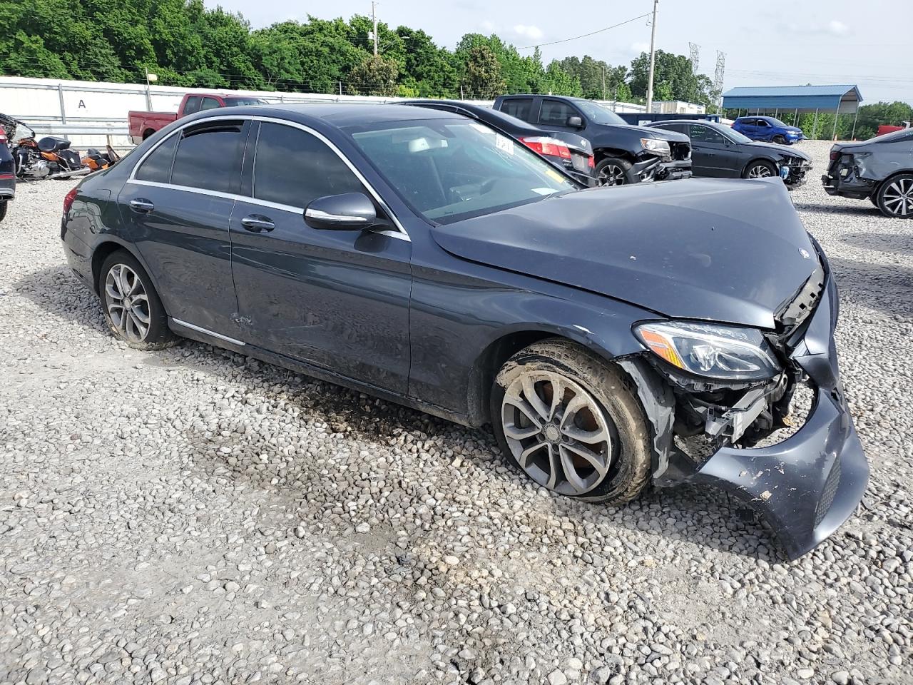 2015 Mercedes-Benz C 300 4Matic VIN: 55SWF4KB4FU049855 Lot: 56990615