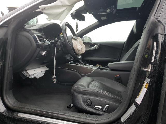 Hatchbacks AUDI A7 2017 Czarny