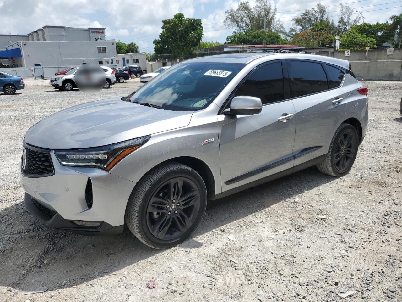 2023 Acura Rdx A-Spec იყიდება Opa Locka-ში, FL - Front End