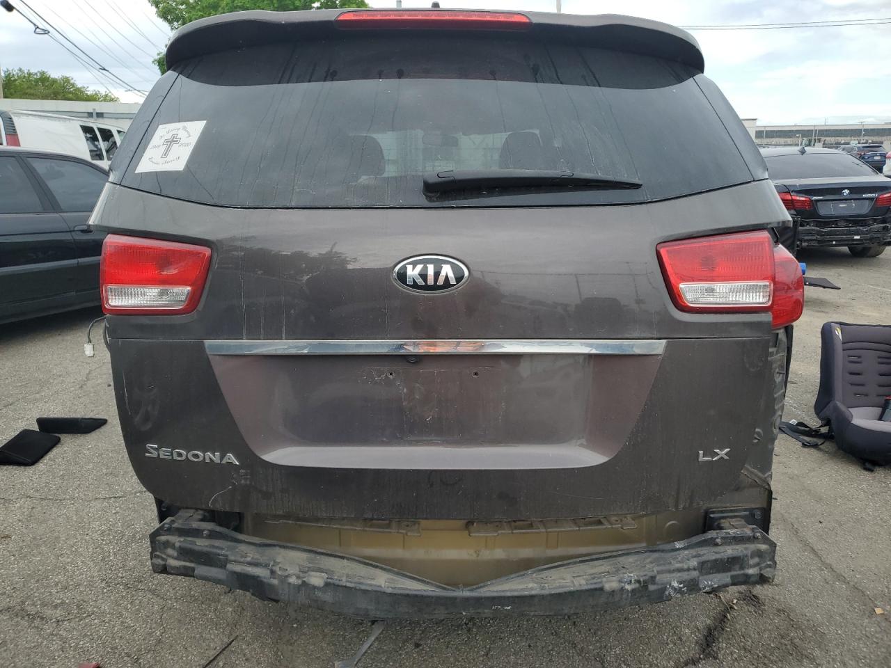 2017 Kia Sedona Lx VIN: KNDMB5C18H6314257 Lot: 56313805