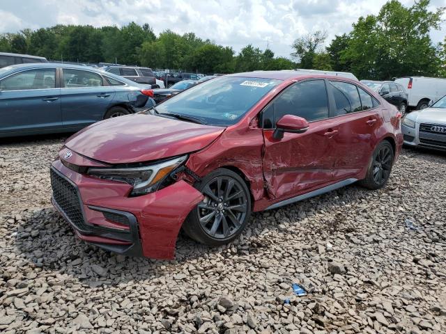  TOYOTA COROLLA 2023 Czerwony