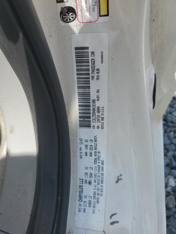 2008 Chrysler Sebring Touring VIN: 1C3LC55R48N181096 Lot: 56965745