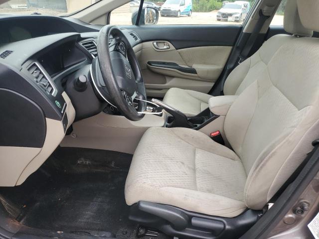  HONDA CIVIC 2015 Brown