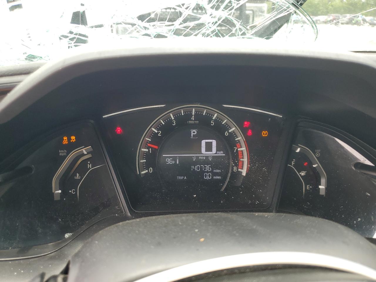 19XFC2F50HE055292 HONDA CIVIC 2017