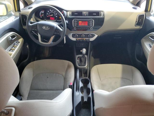  KIA RIO 2016 Żółty