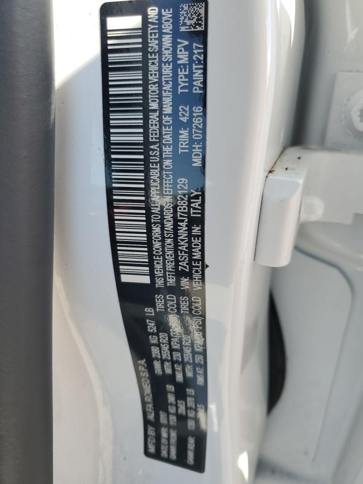 2018 Alfa Romeo Stelvio Ti Sport VIN: ZASFAKNN4J7B82129 Lot: 55169645