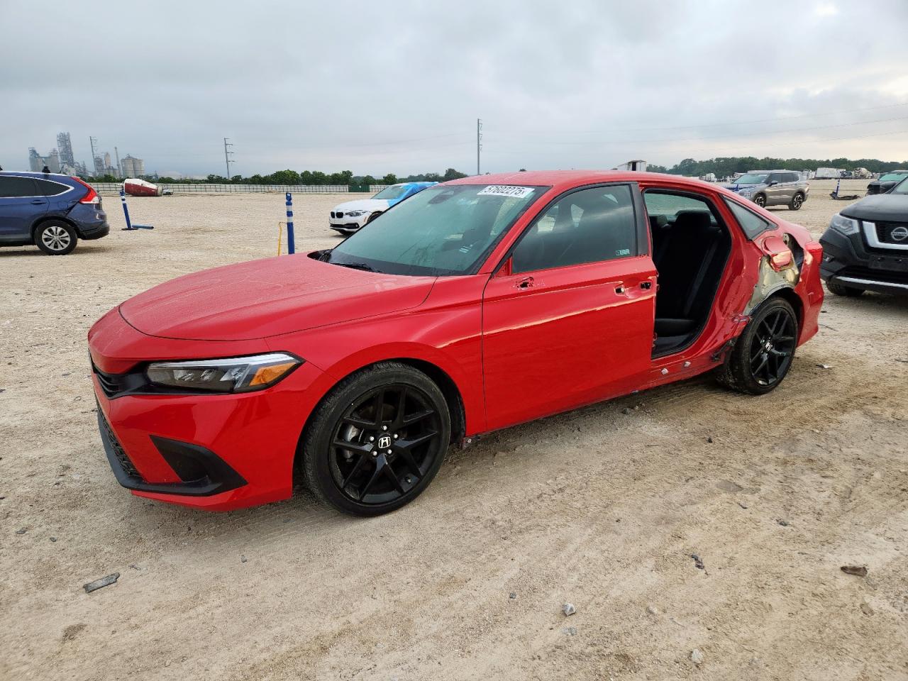 2022 Honda Civic Sport იყიდება New Braunfels-ში, TX - Side