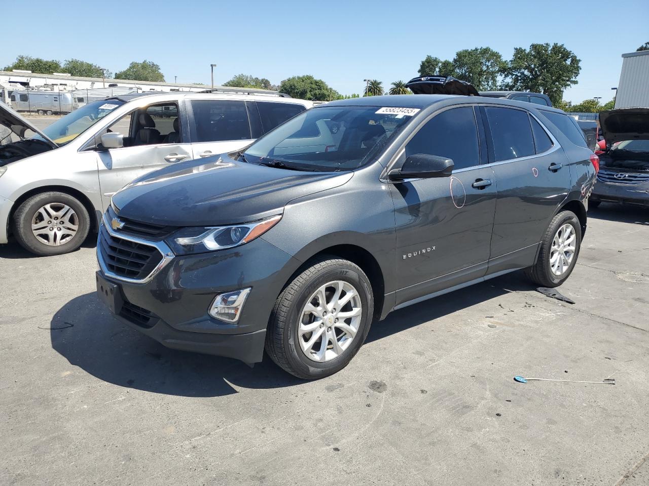 2018 Chevrolet Equinox Lt zu verkaufen in Sacramento, CA - Rear End