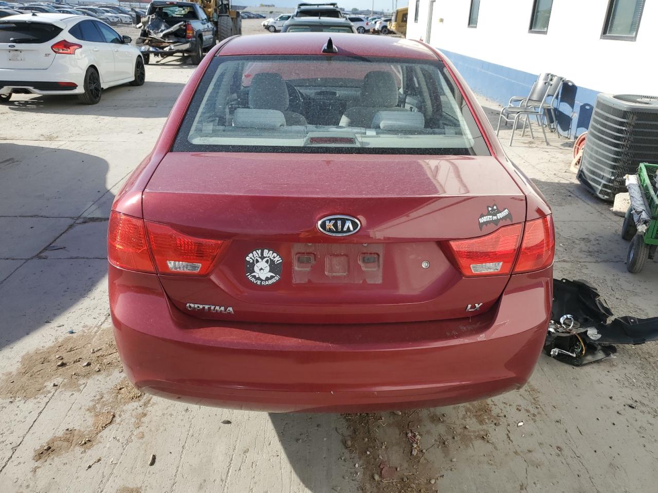 2009 Kia Optima Lx VIN: KNAGE228895317200 Lot: 58262585