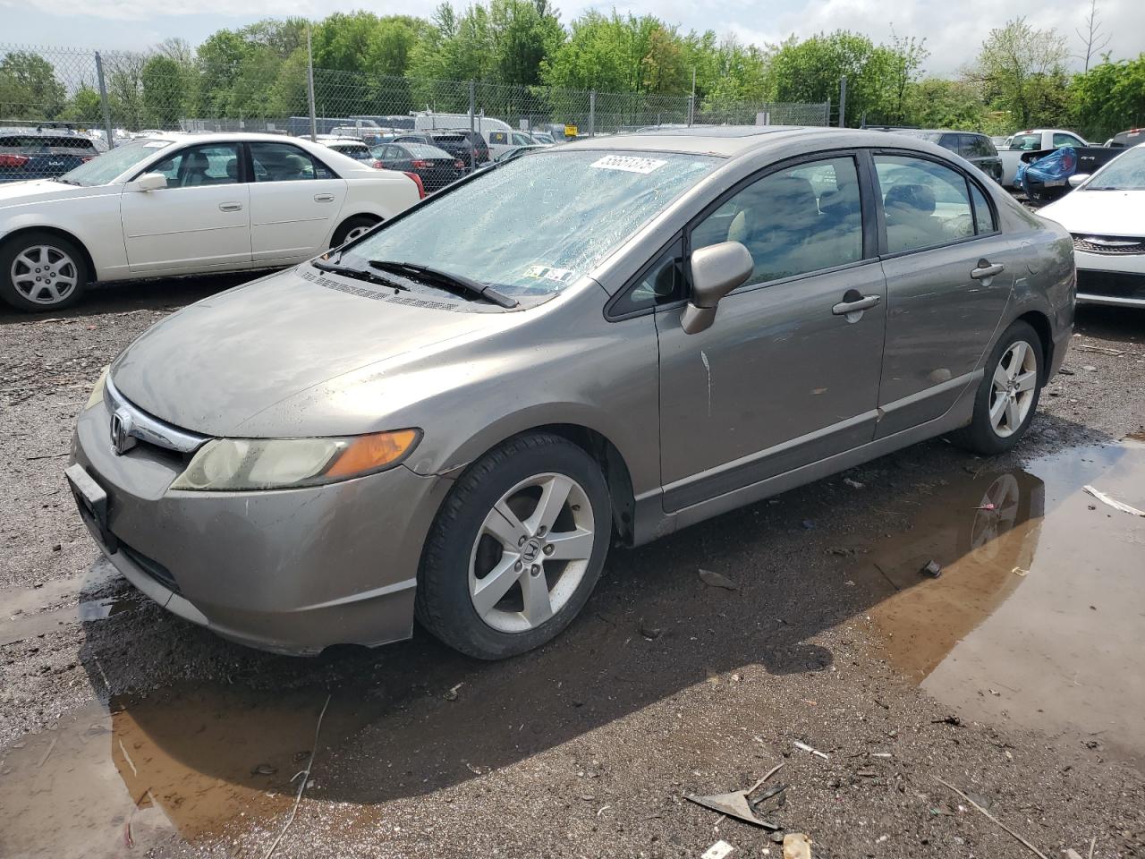 2007 Honda Civic Ex на продаже в Chalfont, PA - Front End