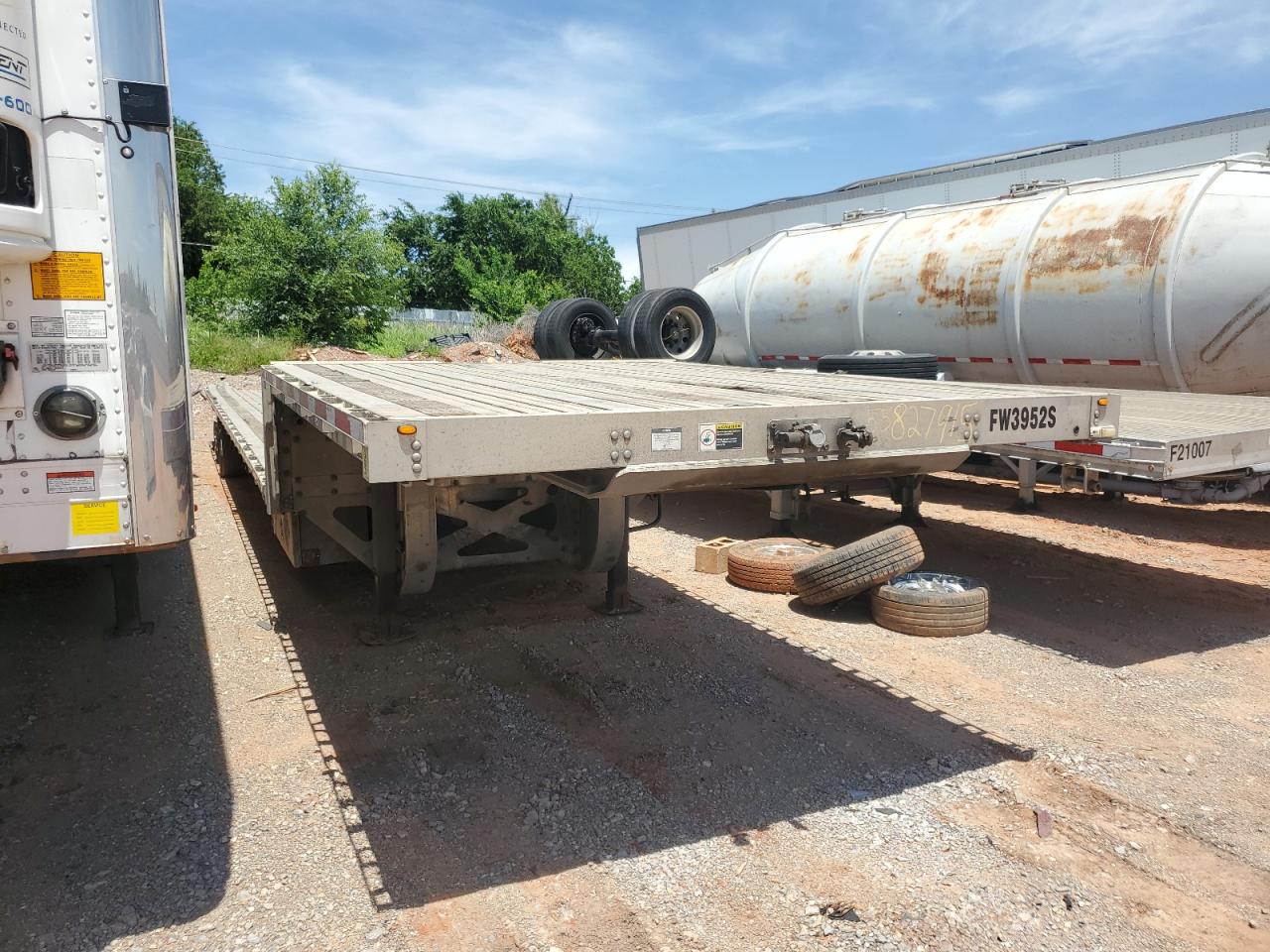 2014 Wilson Ad-1080 Drop Deck Trailer for Sale in Oklahoma City, OK - Rear End