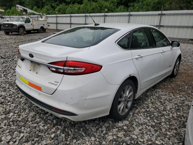 Седани FORD FUSION 2017 Білий