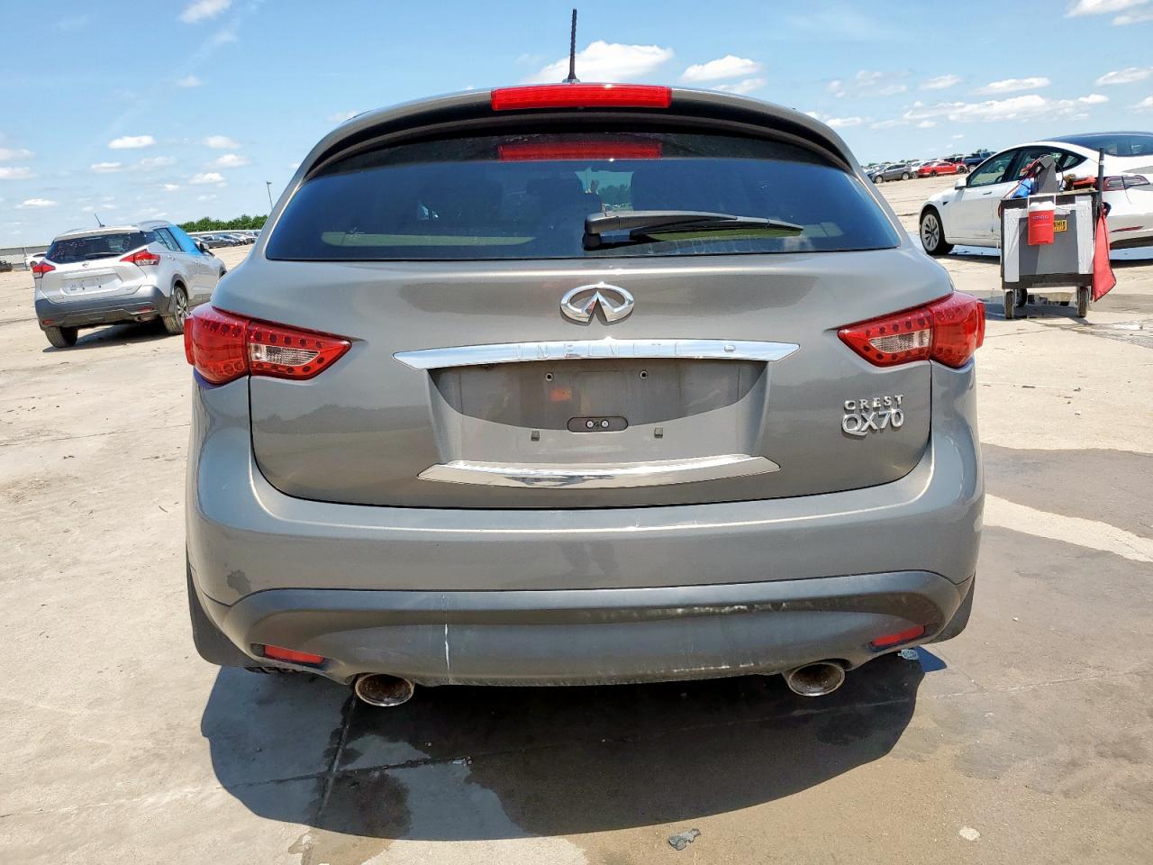 2015 Infiniti Qx70 VIN: JN8CS1MW1FM481491 Lot: 58841045