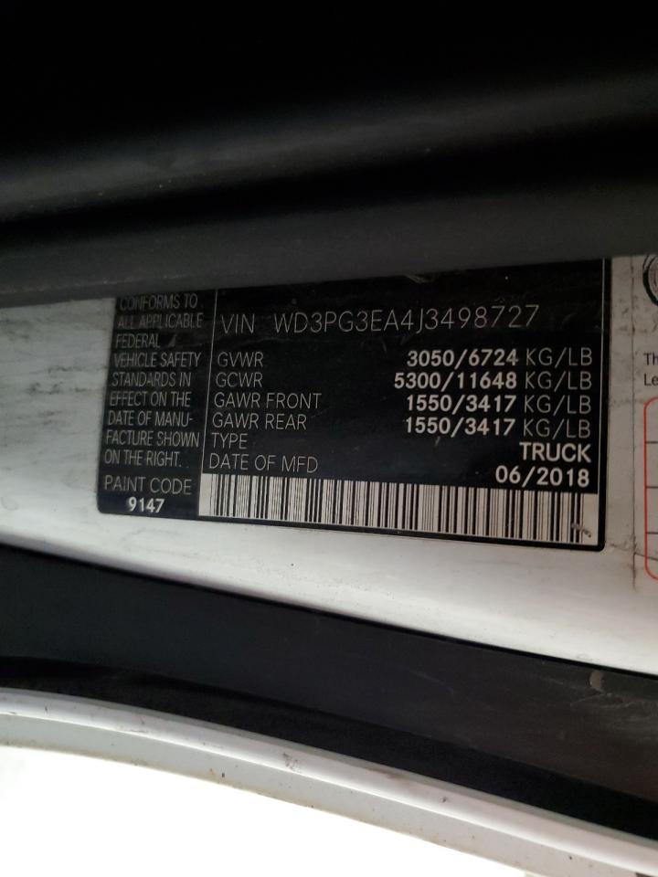 wd3pg3ea4j3498727 WD3PG3EA4J3498727 2018 Mercedes-Benz Metris