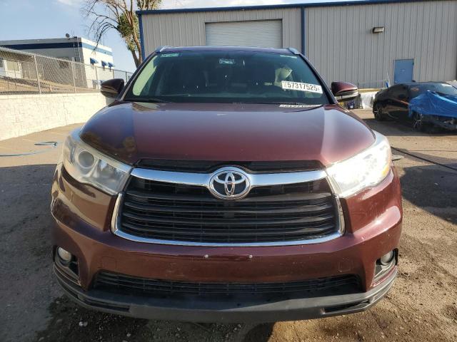  TOYOTA HIGHLANDER 2014 Burgundy