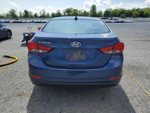  HYUNDAI ELANTRA 2015 Синий