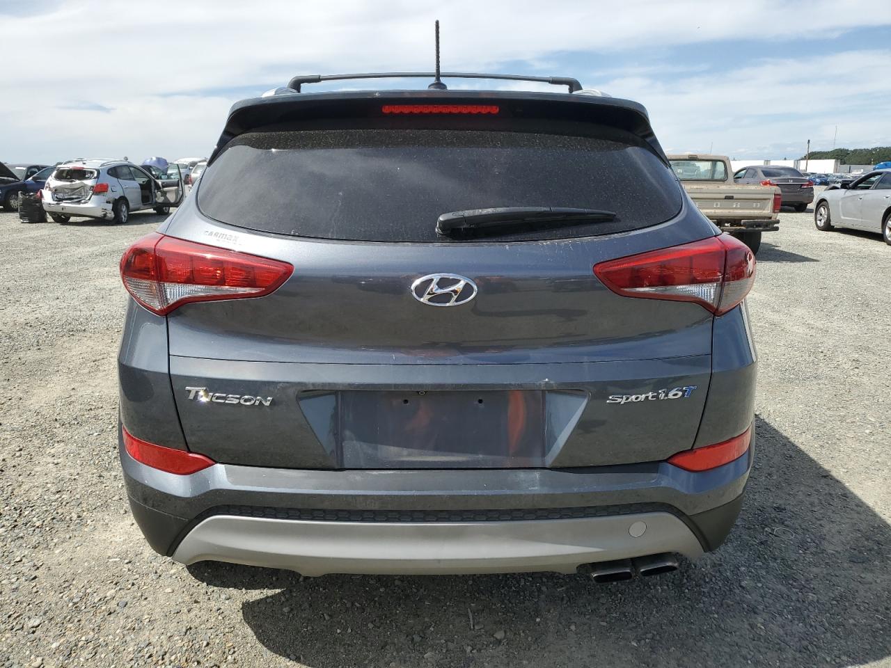 2017 Hyundai Tucson Limited VIN: KM8J33A28HU390391 Lot: 56764455