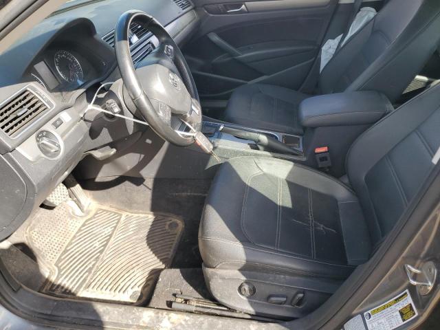 Sedans VOLKSWAGEN PASSAT 2015 Gray