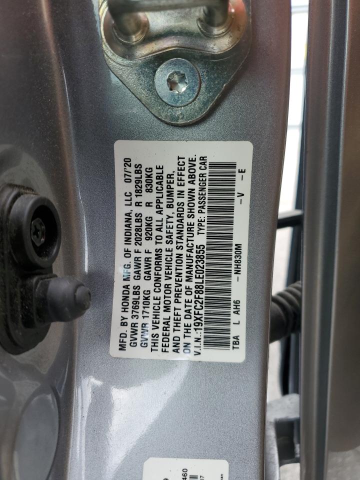 19XFC2F88LE023855 HONDA CIVIC 2020
