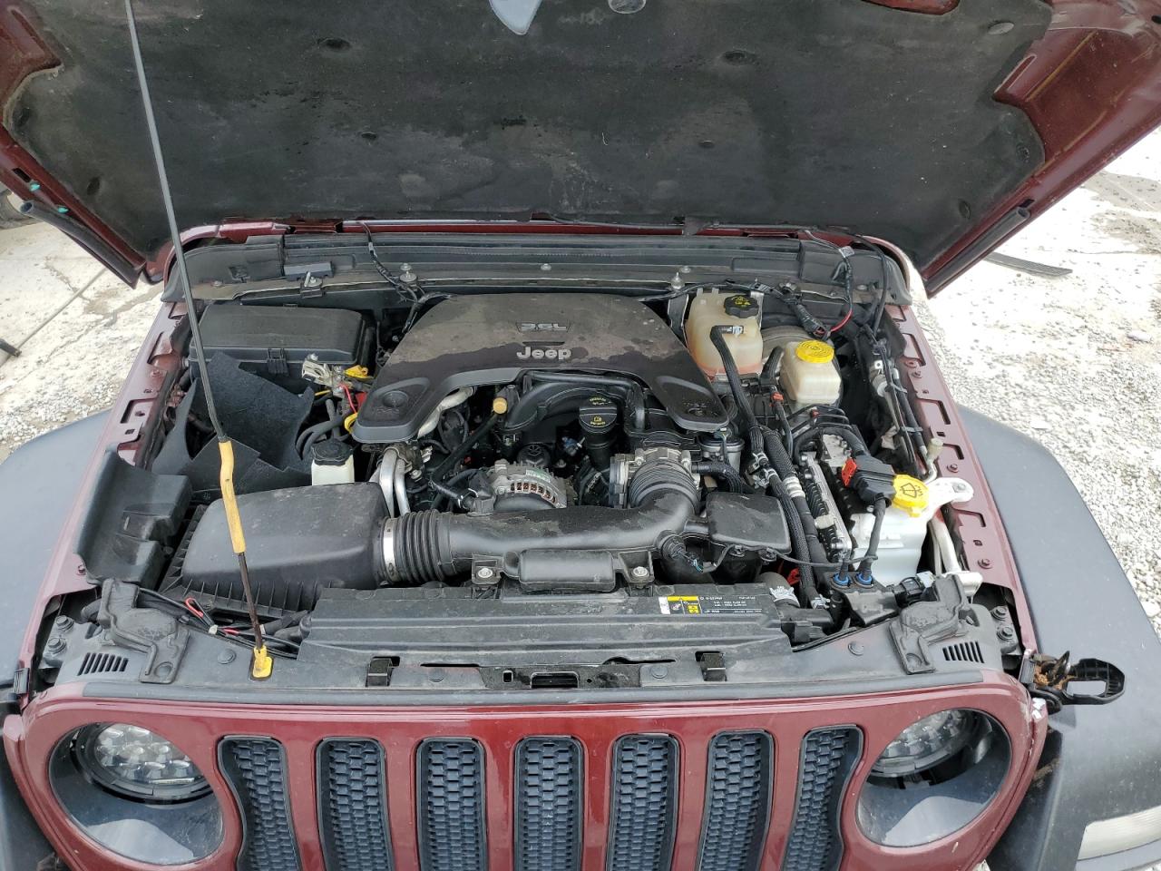 2018 Jeep Wrangler Unlimited Sport VIN: 1C4HJXDG9JW320898 Lot: 54693785