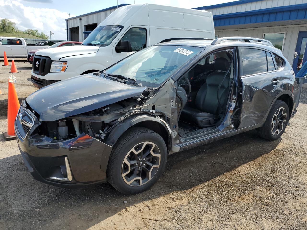 2017 Subaru Crosstrek Limited на продаже в Mcfarland, WI - Side